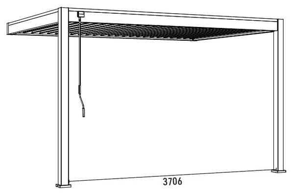 Bioklimatska pergola Intro Plus – Rojaplast