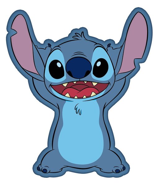Dječji jastuk od flisa 30x35 cm Lilo and Stitch – Jerry Fabrics