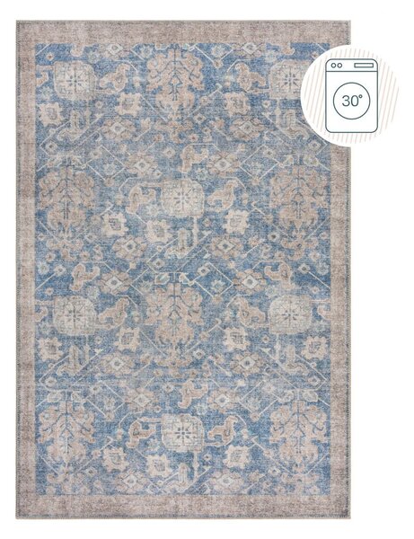 Plavi periv tepih 190x290 cm Orelia Global – Flair Rugs