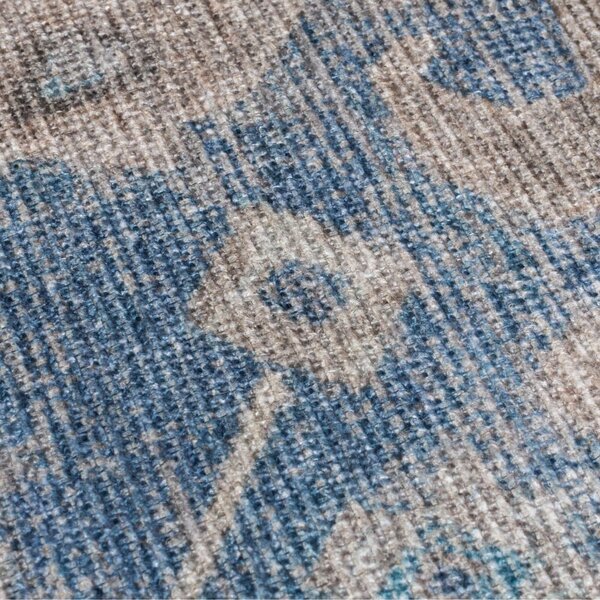 Plavi periv tepih 190x290 cm Orelia Global – Flair Rugs