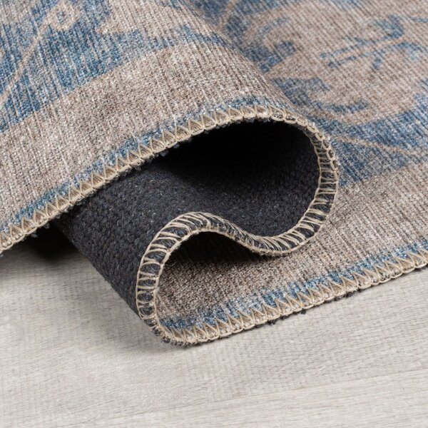 Plavi periv tepih 190x290 cm Orelia Global – Flair Rugs