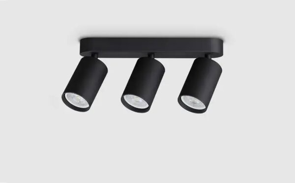 DYNAMITE PL3 OKRUGLI STROPNI LINEARNI REFLEKTOR GU10 IP20 CRNA ID371252
