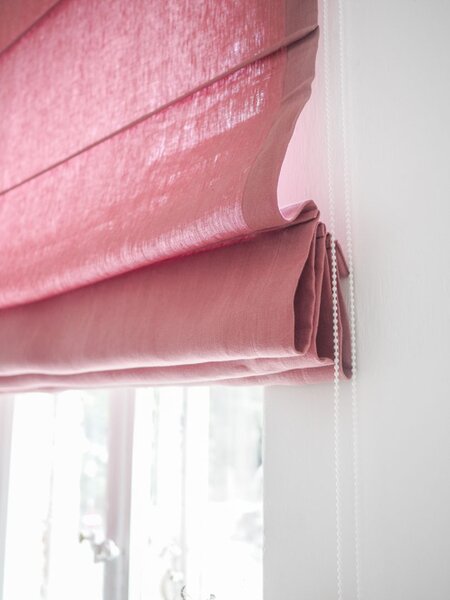 Rimska zavjesa šir. 120 cm Heavy Linen 10 boja
