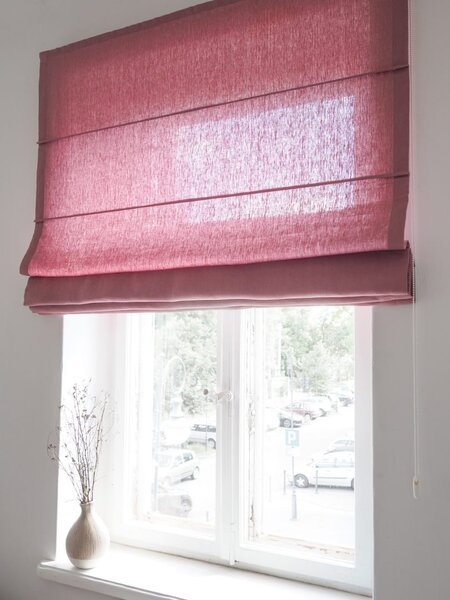 Rimska zavjesa šir. 120 cm Heavy Linen 10 boja