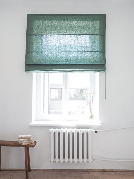 Rimska zavjesa šir. 120 cm Heavy Linen 10 boja