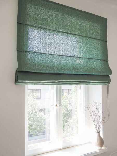 Rimska zavjesa šir. 120 cm Heavy Linen 10 boja