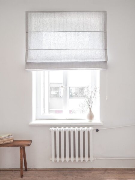 Rimska zavjesa šir. 140 cm Heavy Stripes Linen
