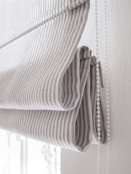 Rimska zavjesa šir. 140 cm Heavy Stripes Linen