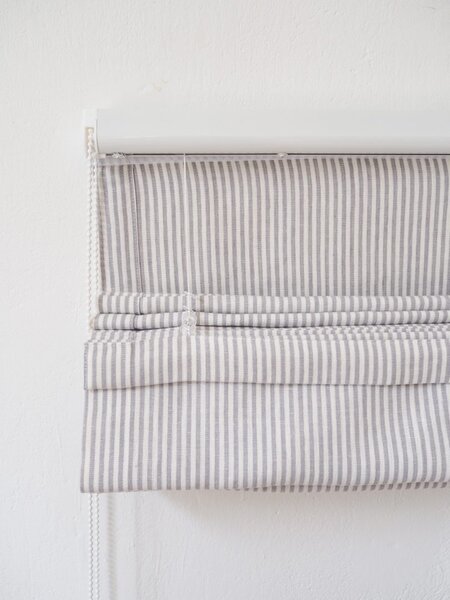 Rimska zavjesa šir. 140 cm Heavy Stripes Linen