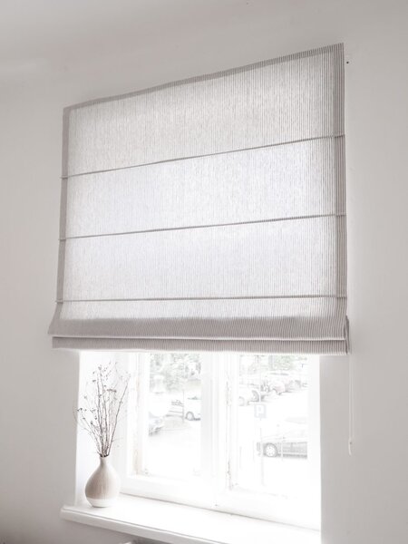 Rimska zavjesa šir. 140 cm Heavy Stripes Linen