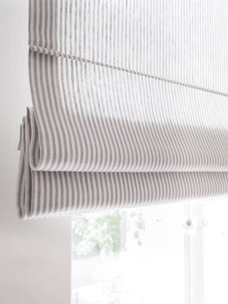 Rimska zavjesa šir. 140 cm Heavy Stripes Linen