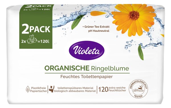 VIOLETA toaletni papir neven 2*60/1
