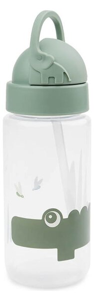 DONE BY DEER čašica Dječja boca sa slamkom - Croco Green (350 ml) croco green