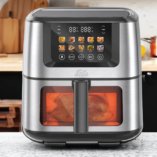 Solis Air Fry & Dry XL Black friteza na vrući zrak