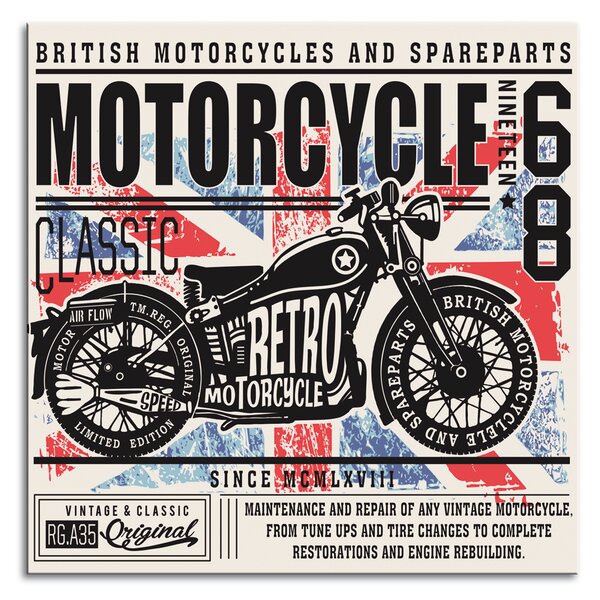 Zidni ukras British Motorcycles