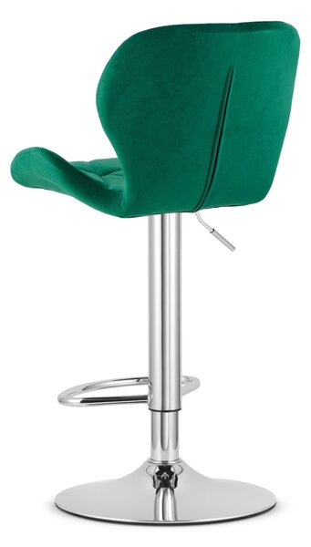 Barska stolica WEST VELVET, zelena