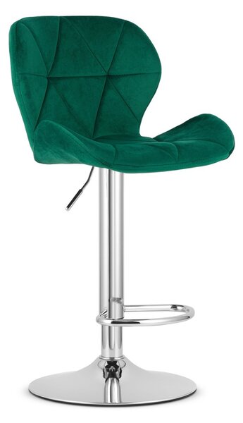 Barska stolica WEST VELVET, zelena