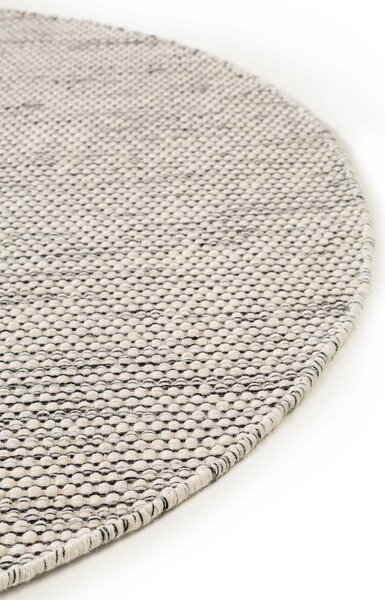 Tepih Rocco Beige Black Round