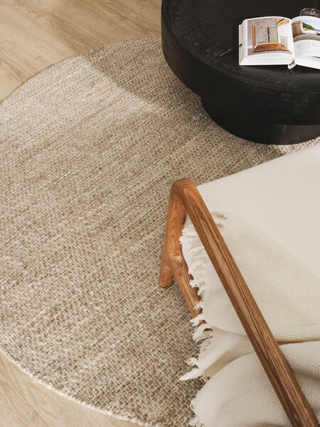 Tepih Rocco Taupe Round