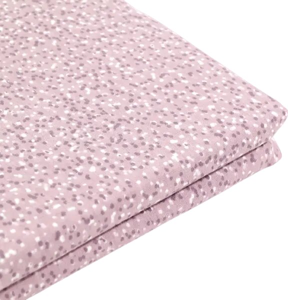 Posteljina Rain set s gornjom plahtom - 140x270/60x80 cm - Lila