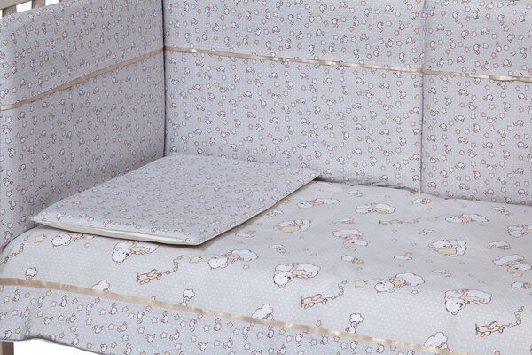 Magic Baby komplet posteljine Amy II, 3-dijelni, 120x80 cm, 100% pamuk