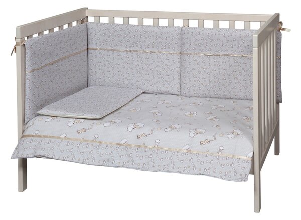 Magic Baby komplet posteljine Amy II, 3-dijelni, 120x80 cm, 100% pamuk