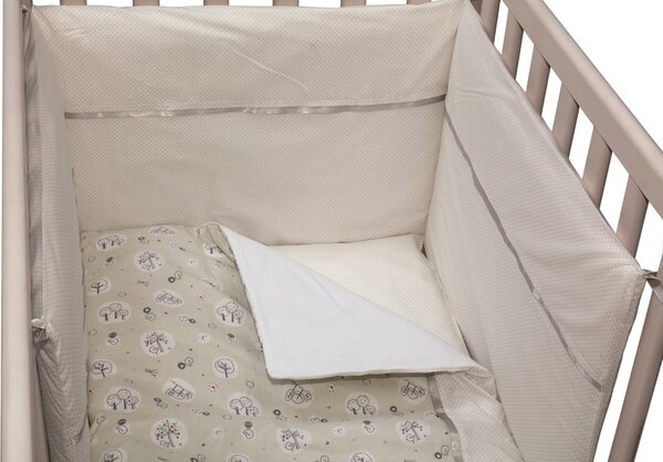 Magic Baby komplet posteljine Amy II, 3-dijelni, 120x80 cm, 100% pamuk