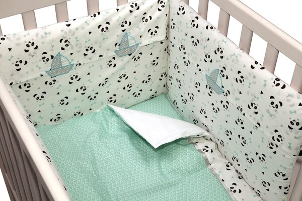 Magic Baby komplet posteljina Hana II 3-dijelni, 120x80 cm, 100% pamuk