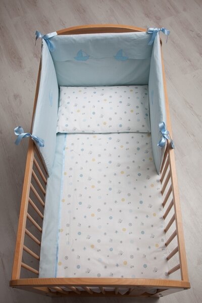 Magic Baby komplet posteljina Hana II 3-dijelni, 120x80 cm, 100% pamuk