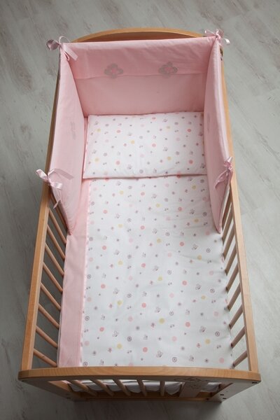 Magic Baby komplet posteljina Hana II 3-dijelni, 120x80 cm, 100% pamuk