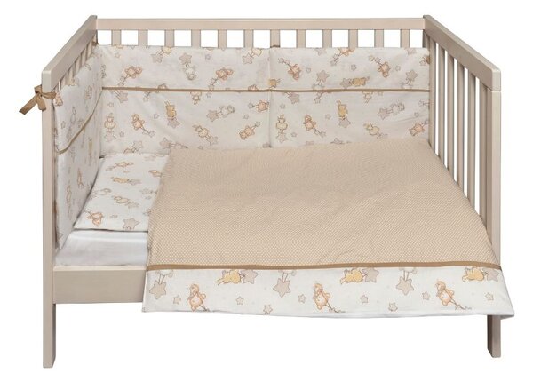 Magic Baby komplet posteljine Amy II, 3-dijelni, 120x80 cm, 100% pamuk