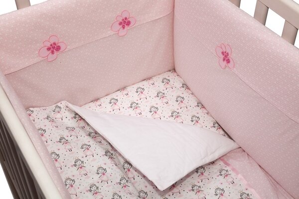 Magic Baby komplet posteljina Hana II 3-dijelni, 120x80 cm, 100% pamuk
