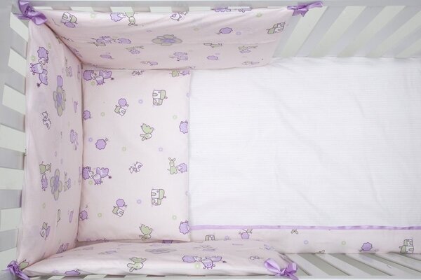 Magic Baby komplet posteljina Hana II 3-dijelni, 120x80 cm, 100% pamuk