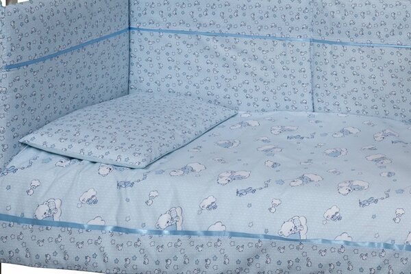 Magic Baby komplet posteljine Amy II, 3-dijelni, 120x80 cm, 100% pamuk