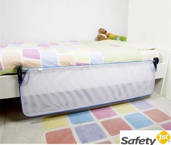 Safety 1st zaštita za krevet 150 cm - Dark Grey, sklopiva ograda za dječji krevet