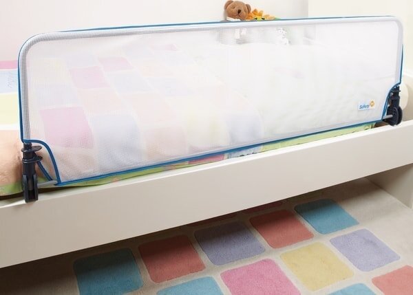 Safety 1st zaštita za krevet 150 cm - Dark Grey, sklopiva ograda za dječji krevet