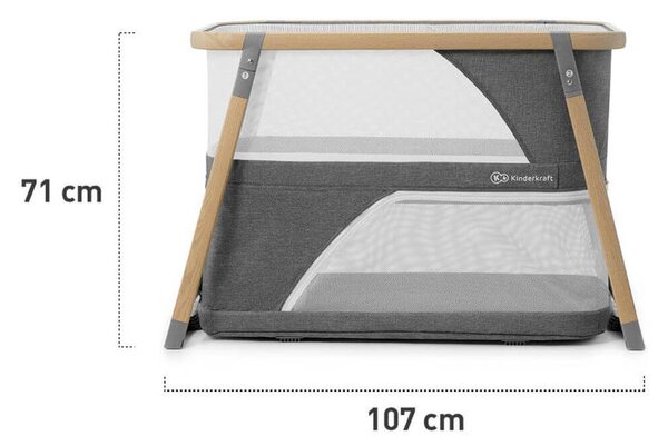 Kinderkraft putni krevetić Sofi - Grey