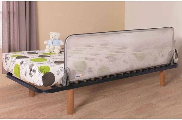 Safety 1st zaštita za krevet 150 cm - Dark Grey, sklopiva ograda za dječji krevet