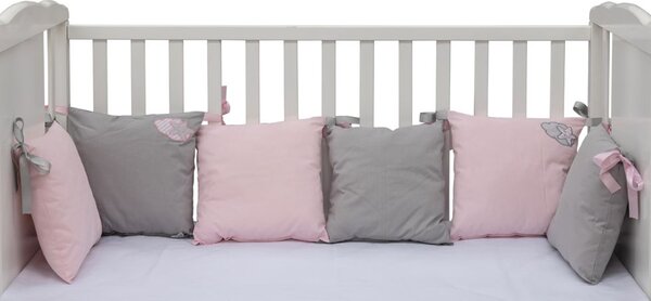 Magic Baby ogradica za krevetić Tena, set 6 jastučića od pamuka