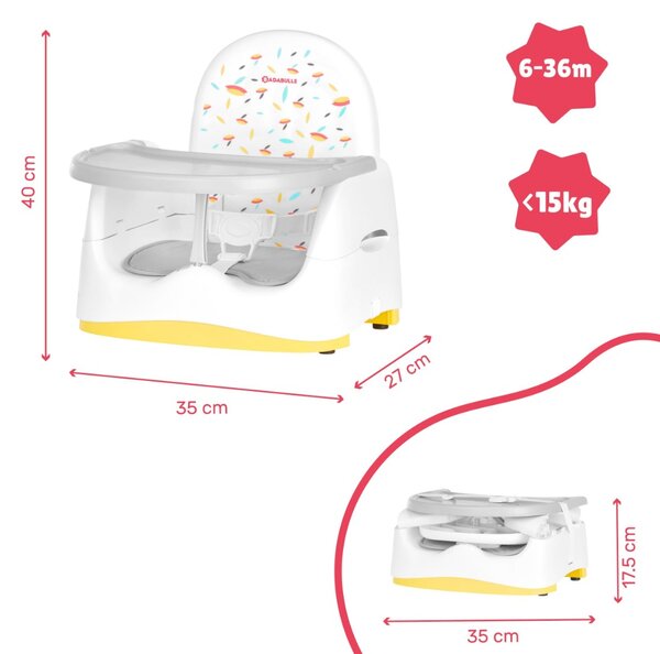 Badabulle prijenosna hranilica Booster Home & Go - Bears