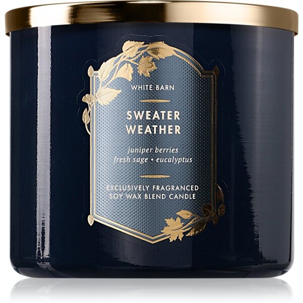 Bath & Body Works Sweater Weather mirisna svijeća 411 g