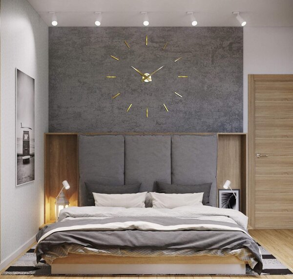 Zidni sat Aurea Gold