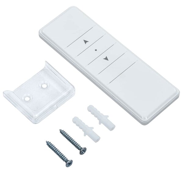 Automatska tenda roleta i senzor LED 3,5x2,5 m narančasto-smeđa - Šarena / 3.5 x 2.5 m