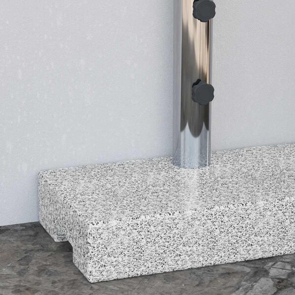 Stalak za Suncobran Granit Pravokutni 25 kg - Siva / N/A