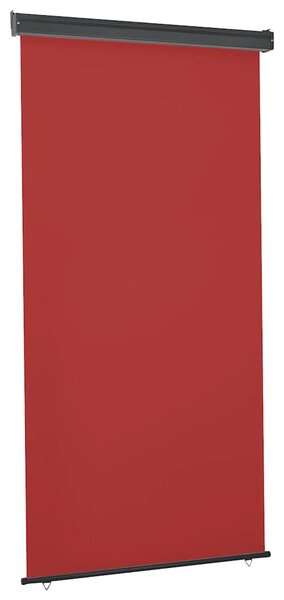 Balkonska bočna tenda 125 x 250 cm crvena - Crvena / 125 x 250 cm