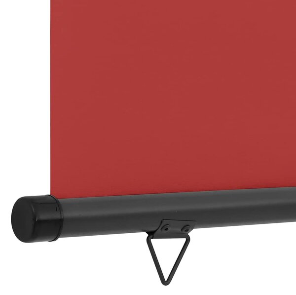 Balkonska bočna tenda 125 x 250 cm crvena - Crvena / 125 x 250 cm