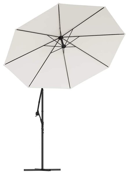 Zamjenska tkanina za konzolni suncobran 350 cm pješčano bijela - Pijesak / 350 cm