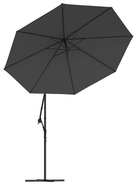 Zamjenska tkanina za konzolni suncobran 300 cm antracit - Antracit / 300 cm
