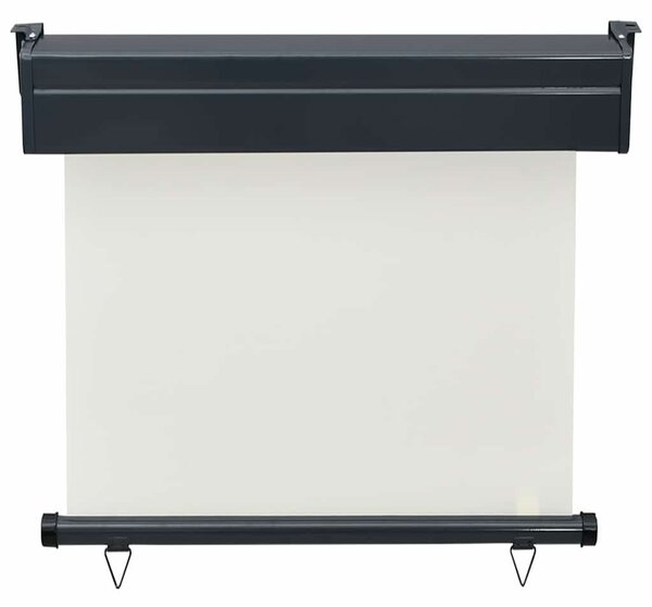 Balkonska bočna tenda 85 x 250 cm krem - Krema / 85 x 250 cm