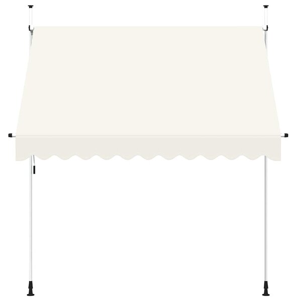 Tenda na ručno uvlačenje 250 cm krem - Krema / N/A